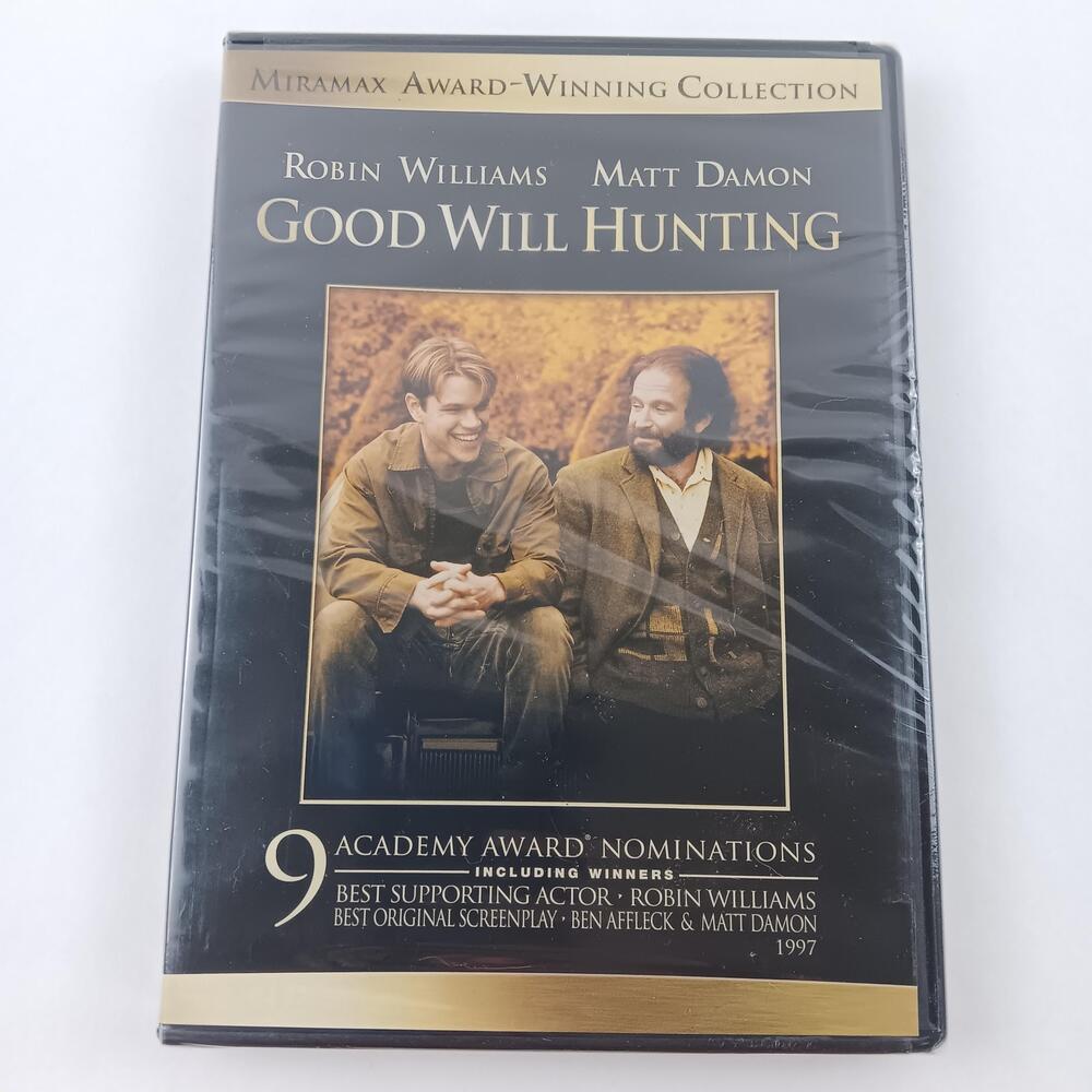 Good Will Hunting DVD Widescreen Robin Williams Matt Damon R Movie Miramax